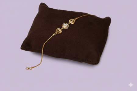 Radiant Heart Link Bracelet